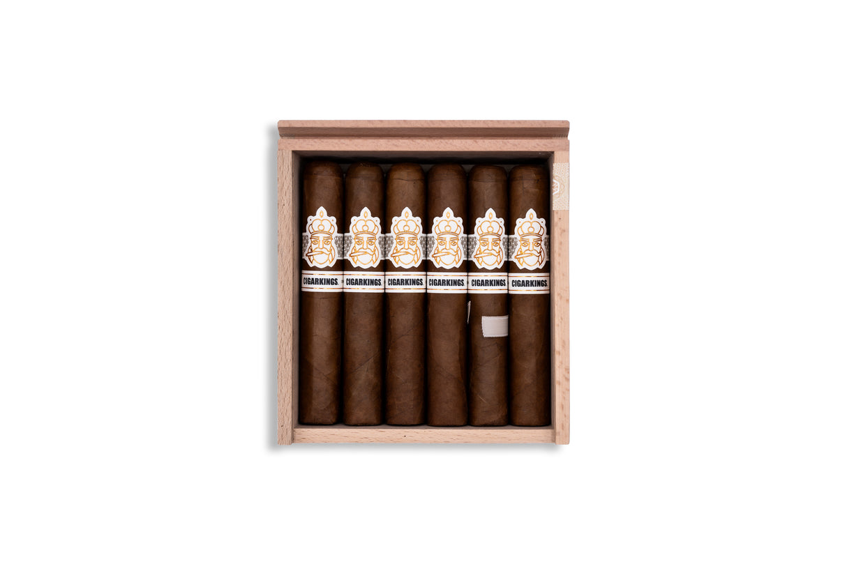 CigarKings Robusto Sun Grown Zigarre Nahaufnahme – hochwertige Longfiller Zigarre aus Nicaragua