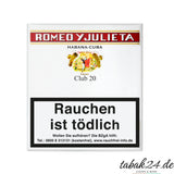 Romeo y Julieta Club – kubanische Zigarillos für kurze Genussmomente. Mittelkräftig, aromatisch und praktisch für unterwegs. Jetzt entdecken.