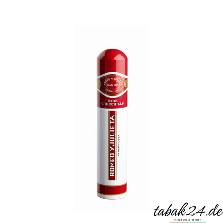 Romeo y Julieta Wide Churchills im edlen Aluminiumtubo