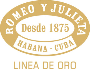 Romeo y Julieta Línea de Oro Logo – Premium-Zigarren aus Kuba seit 1875.