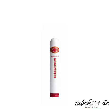 Romeo y Julieta No. 2 Zigarre im weißen Aluminiumtubo mit roter Schrift
