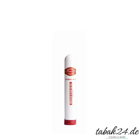 Romeo y Julieta No. 3 Zigarre im weißen Aluminiumtubo mit rotem Schraubdeckel