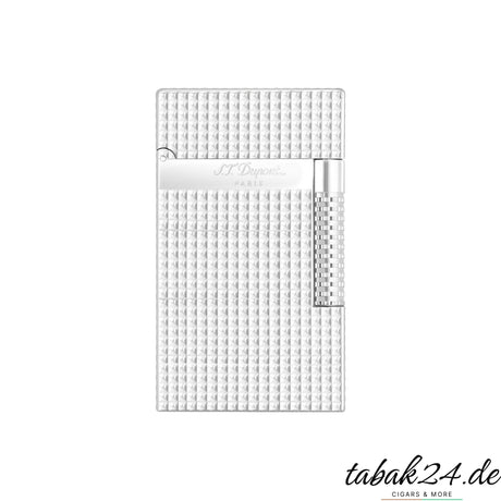 S.T. Dupont Le Grand Diamond Head Palladium Feuerzeug Vorderseite
