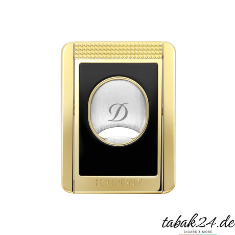S.T. Dupont XX Cigar Stand Cutter schwarz gold Zigarrencutter mit Zigarrenablage