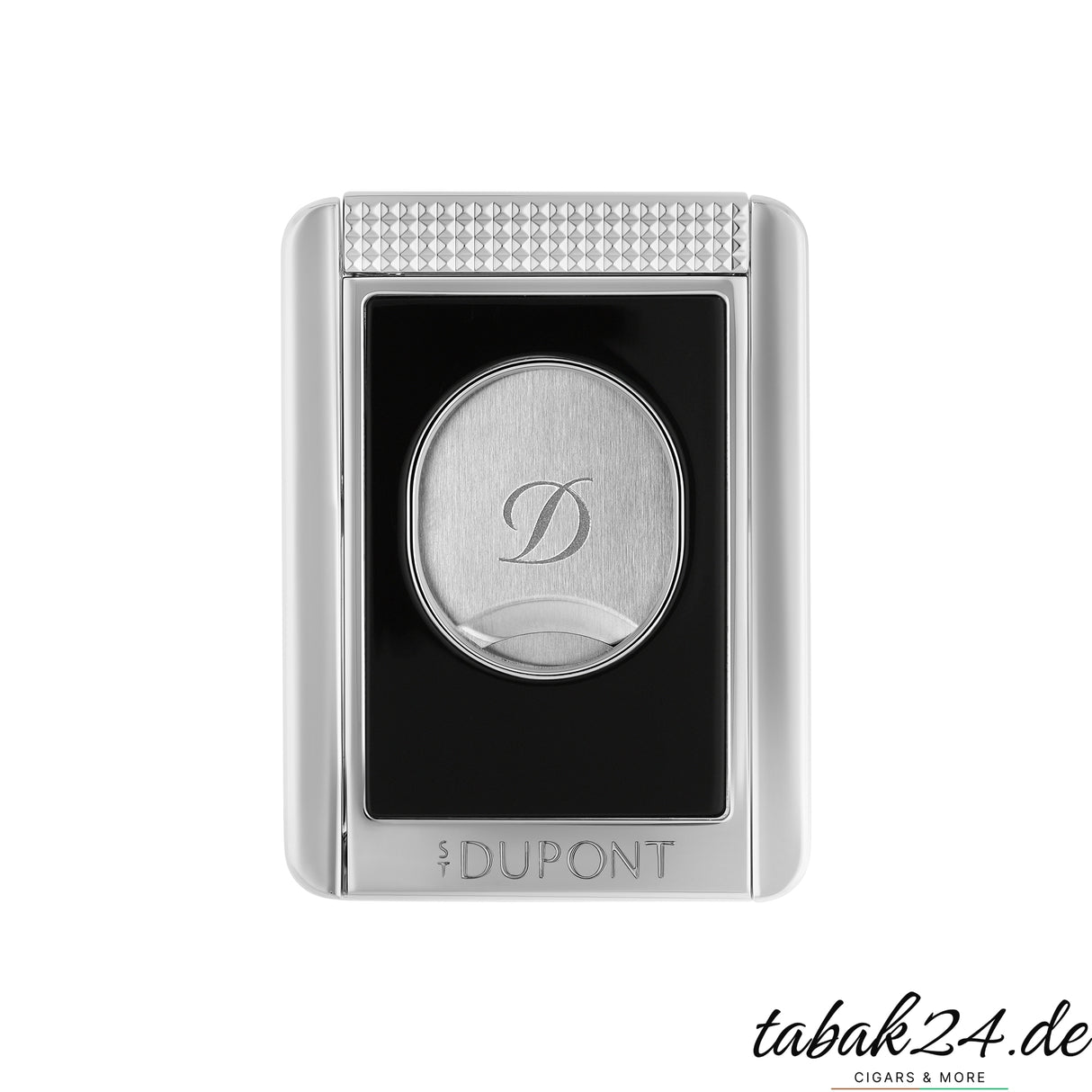 S.T. Dupont XX Cigar Stand Cutter schwarz silber Zigarrencutter mit Zigarrenablage