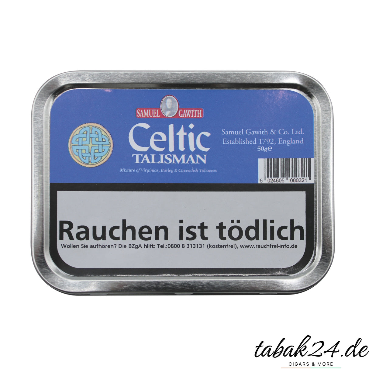 Samuel Gawith Celtic Talisman Pfeifentabak 50 g Dose