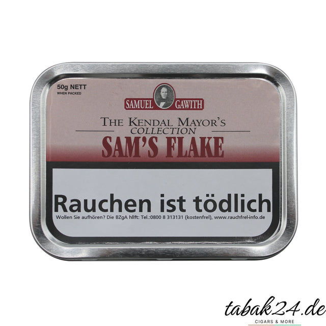 Samuel Gawith Sam’s Flake Pfeifentabak, 50 Gramm Dose
