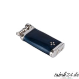 Sillem's Old Boy Pfeifenfeuerzeug 1186B Emaille Blau – Schrägansicht