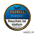 Stanwell Classic Pfeifentabak 50g Runddose mit blauem Etikett und klassischer Schrift