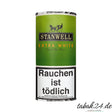 Stanwell Extra White Pfeifentabak im 50g Pouch mit grünem Verlauf und dezenter Typografie