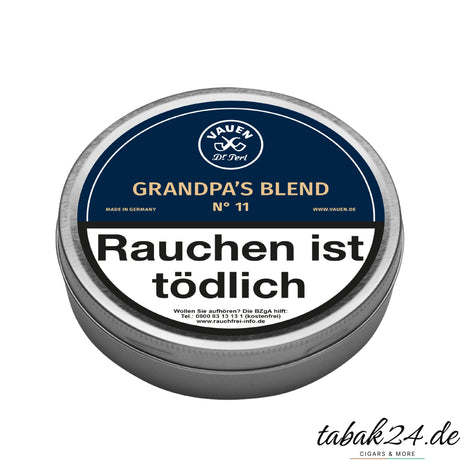 VAUEN Grandpa’s Blend No. 11 Pfeifentabakdose mit Tonka-Karamell-Aromen