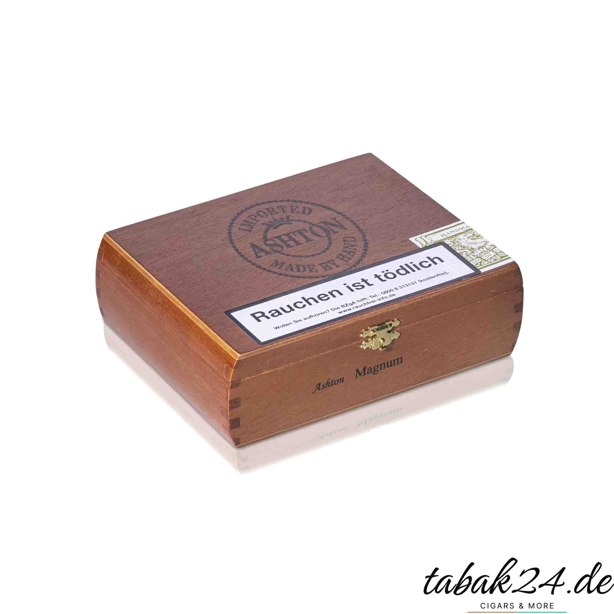 Ashton Classic Magnum – Massivholzkiste geschlossen