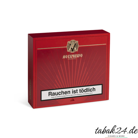 AVO Expresivo Churchill 20er Kiste – geschlossen, Seitenansicht