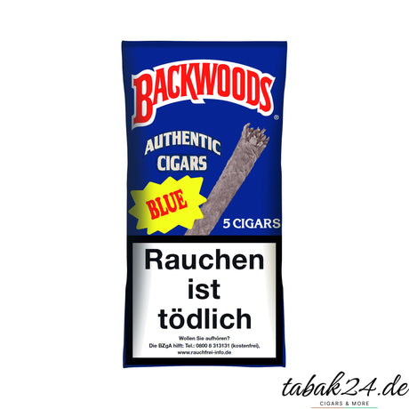 Backwoods Blue Zigarillos – 5er Softpack