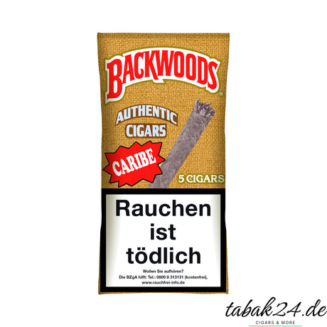 Backwoods Caribe Zigarillos – 5er Softpack