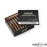Camacho Limited Edition 2026 – Detailansicht der geöffneten Holzkiste