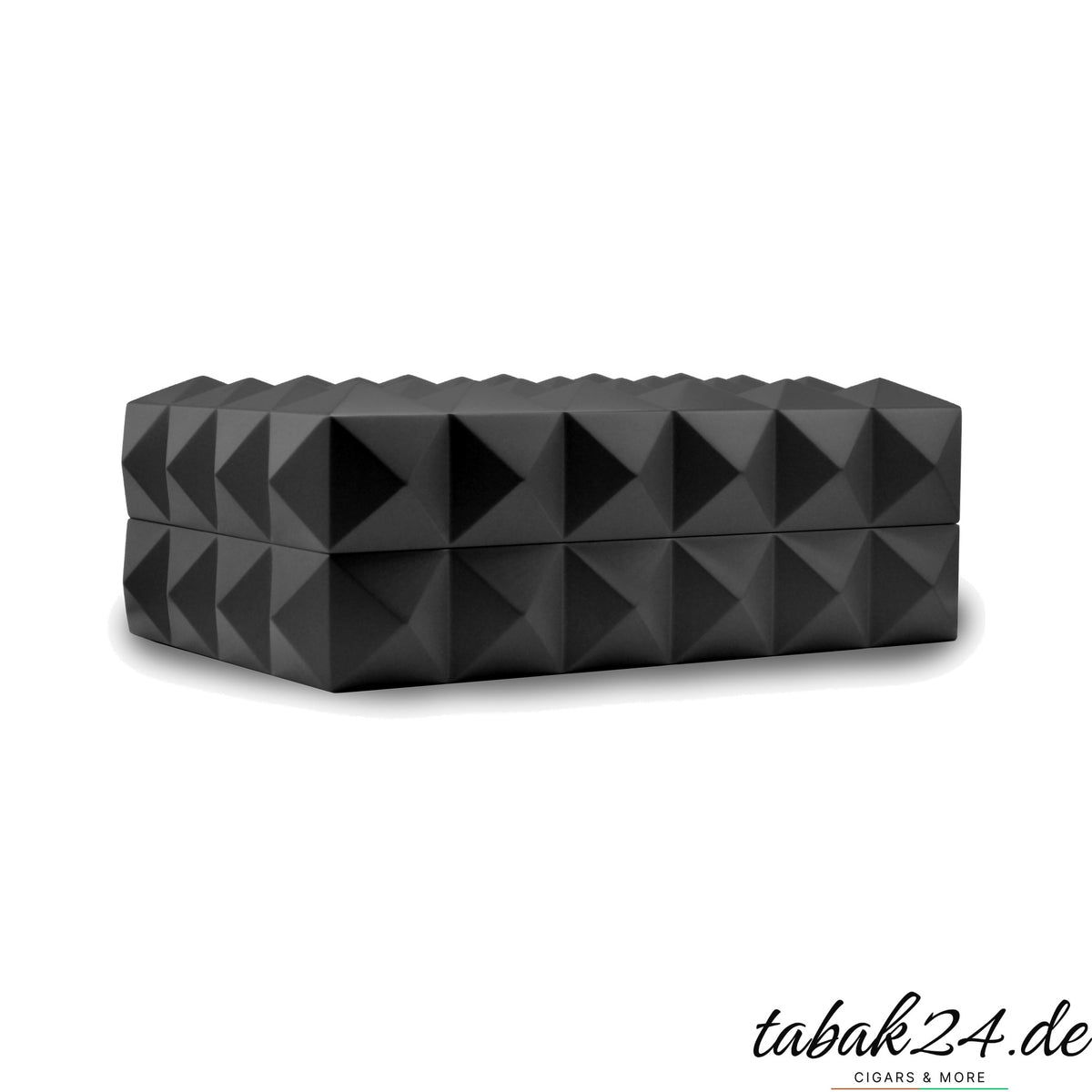 Colibri Desktop Humidor Quasar schwarz, geschlossen