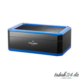 Colibri Humidor Rally schwarz/blau, geschlossen