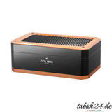 Colibri Humidor Rally schwarz/gold, geschlossen