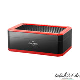 Colibri Humidor Rally schwarz/rot, geschlossen