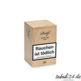 Geschlossene Holzkiste Davidoff Signature 1000 mit Branding und Warnhinweis