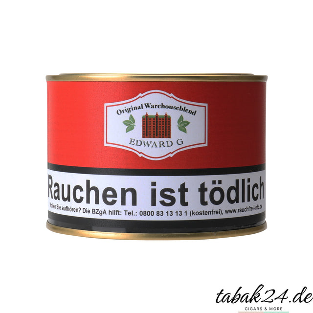 HU Tobaccos Edward G. Pfeifentabak – 100g Dose