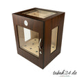 Humidorschrank Sevenson walnut matt, Vorderansicht