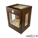 Humidorschrank Sevenson walnut matt, Vorderansicht
