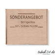 Sonderangebot Cuban Filler Mini – 50er Holzkiste mit Deckel