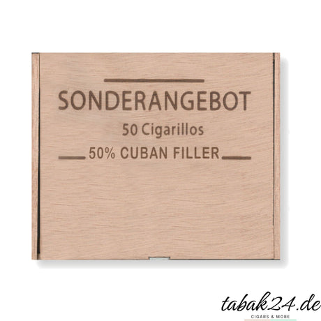 Sonderangebot Cuban Filler Mini – 50er Holzkiste mit Deckel