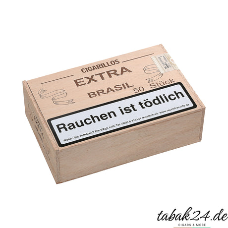 Sonderangebot Extra Brasil Cigarillos – 50er Holzkiste geschlossen