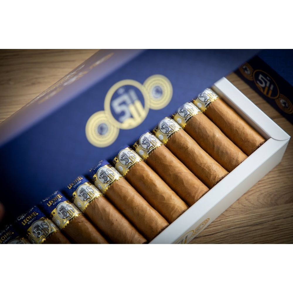 Leonel No 511 Toro Gordo Zigarren in geöffneter 20er Box