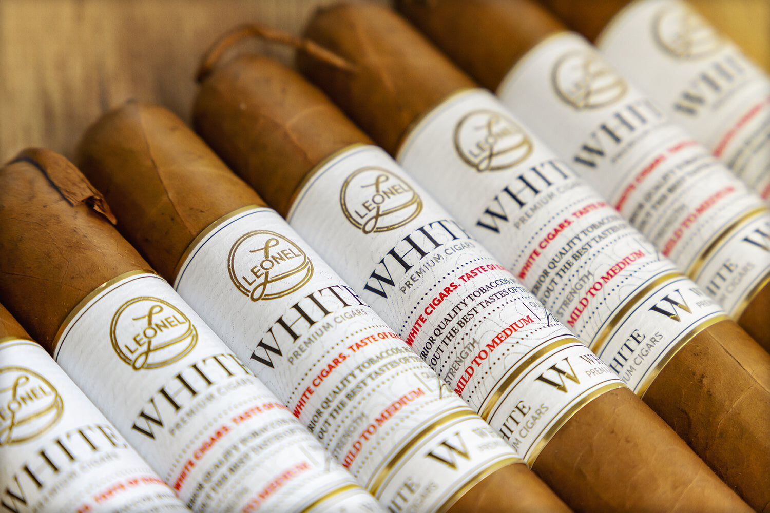 Leonel White Zigarren im Humidor – Nicaragua Premium Zigarren mild