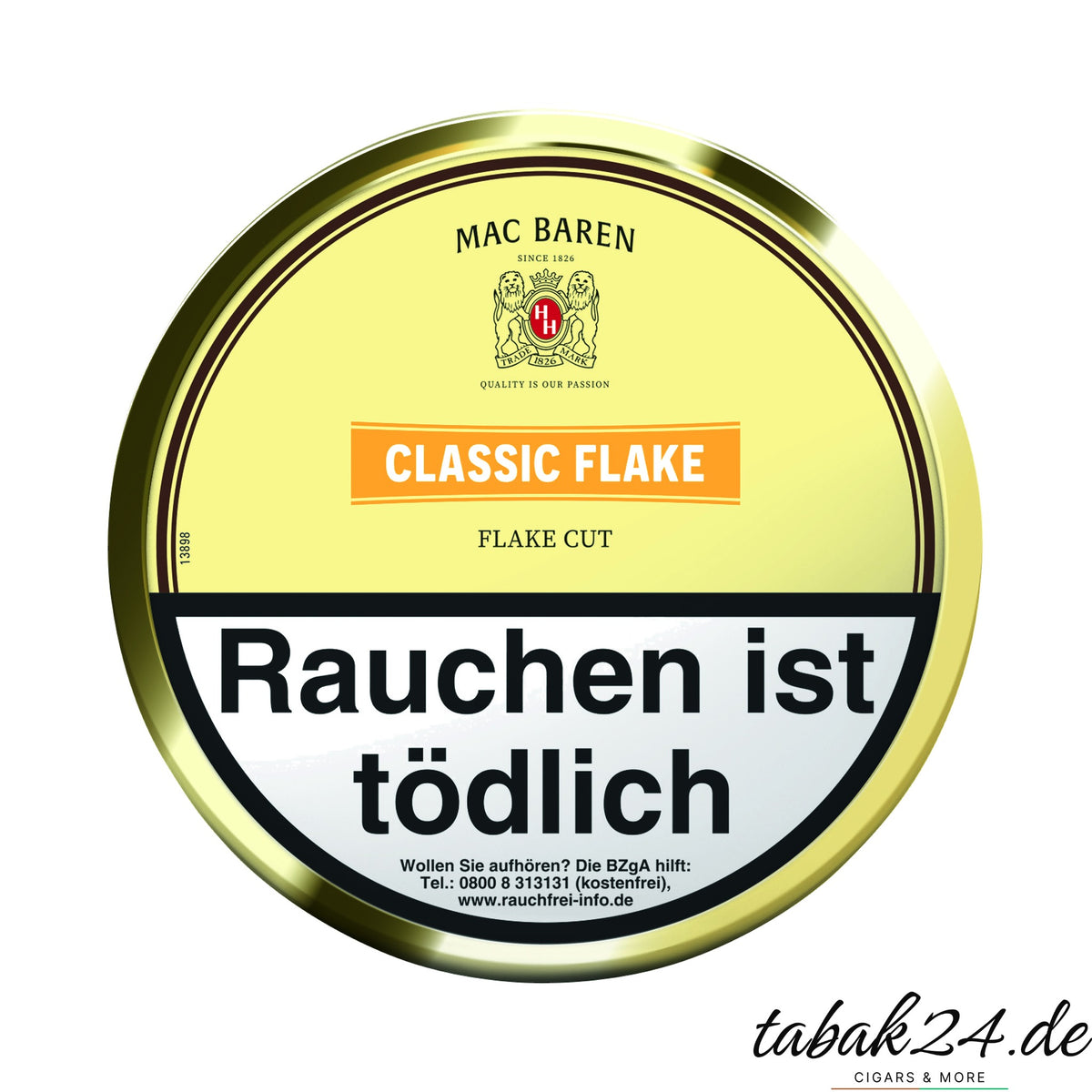 Mac Baren Classic Flake Pfeifentabak, 50 g Dose