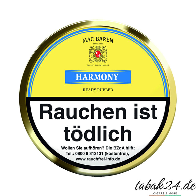 Mac Baren Harmony Pfeifentabak, 100 g Dose