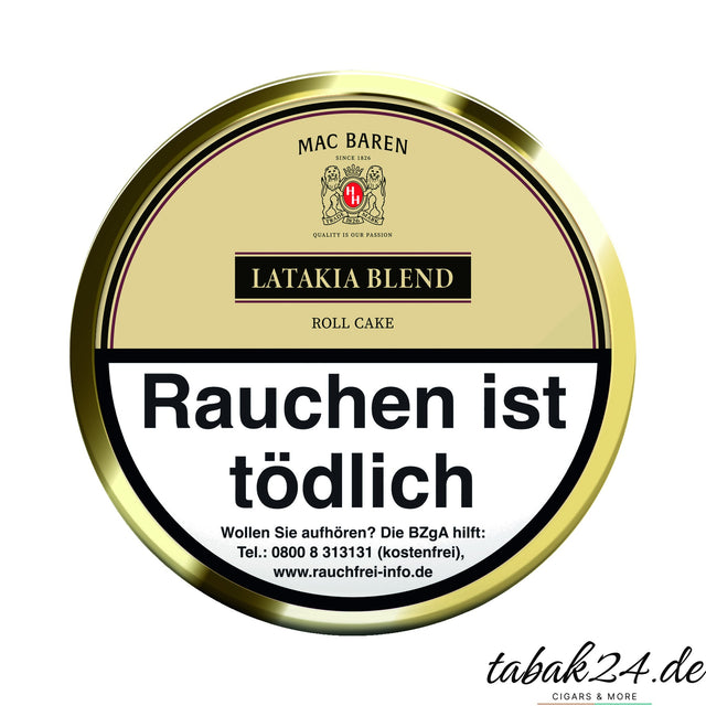 Mac Baren Latakia Blend Pfeifentabak, 100 g Dose