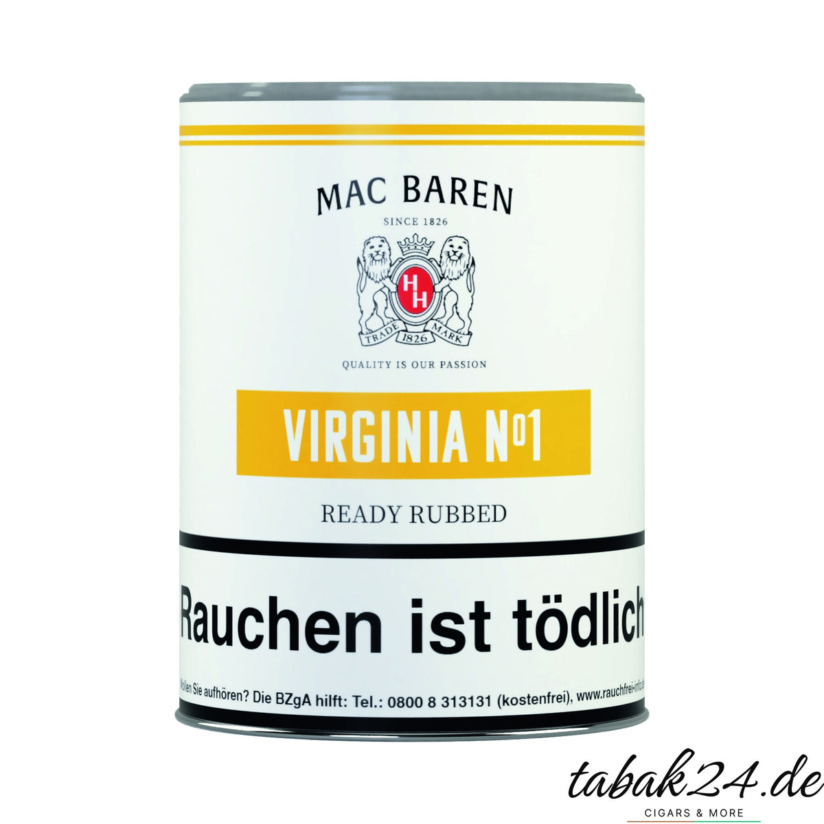 Mac Baren Virginia No. 1 Pfeifentabak, 250 g Dose
