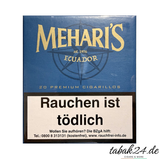 Mehari's Ecuador Zigarillos 20er Packung, neues Design