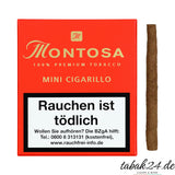 Montosa Mini Cigarillo geöffnete Packung mit Zigarillos, Nahaufnahme