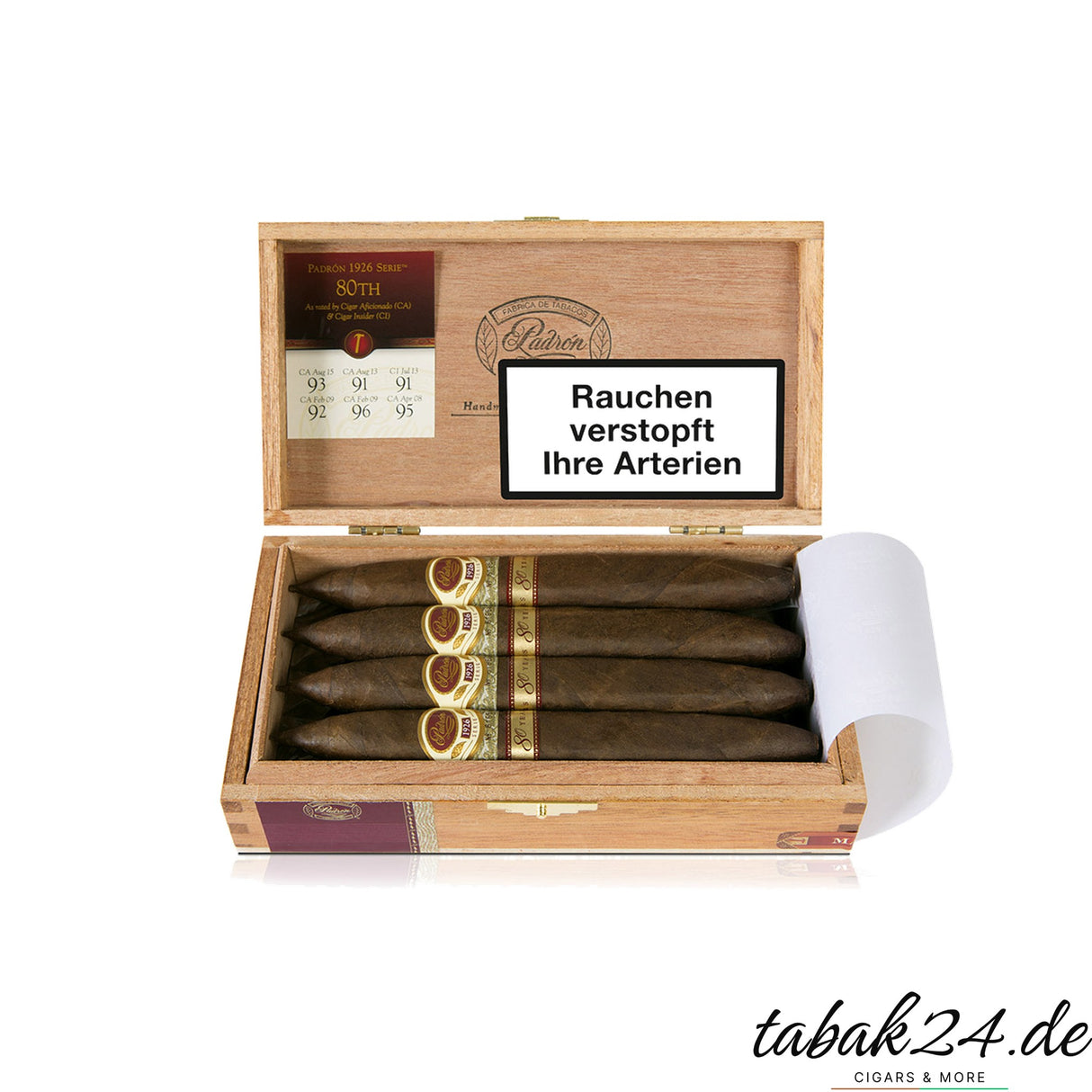 Padrón 1926 Serie Maduro 80 Years (Perfecto) – Zigarrenkiste