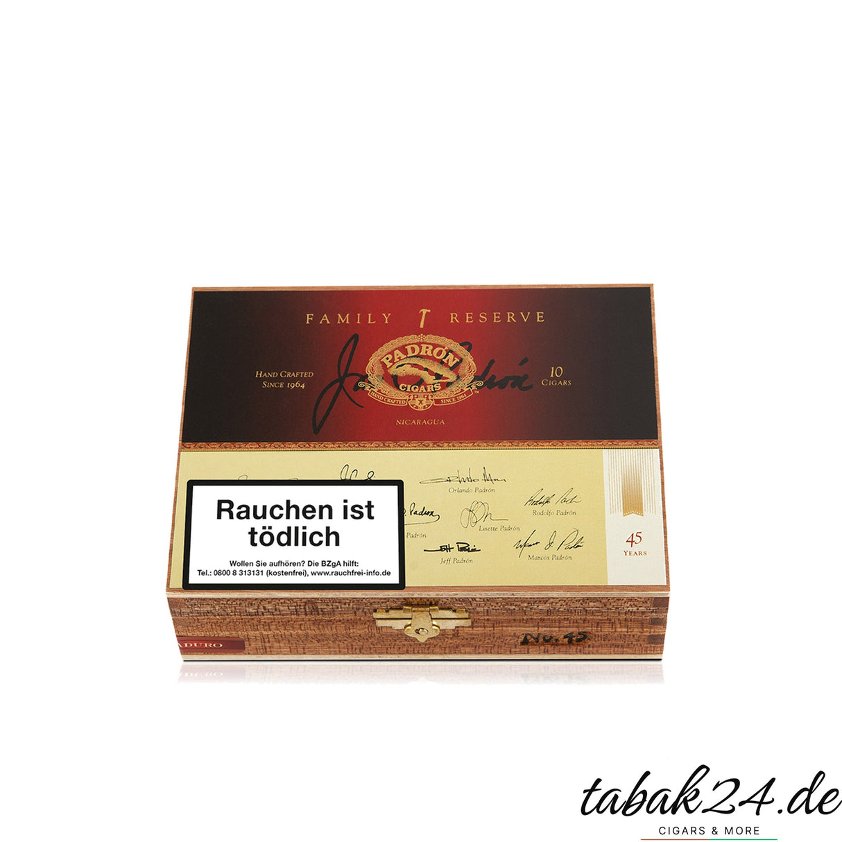Padrón Family Reserve Maduro 45 Years (Toro) – Kiste