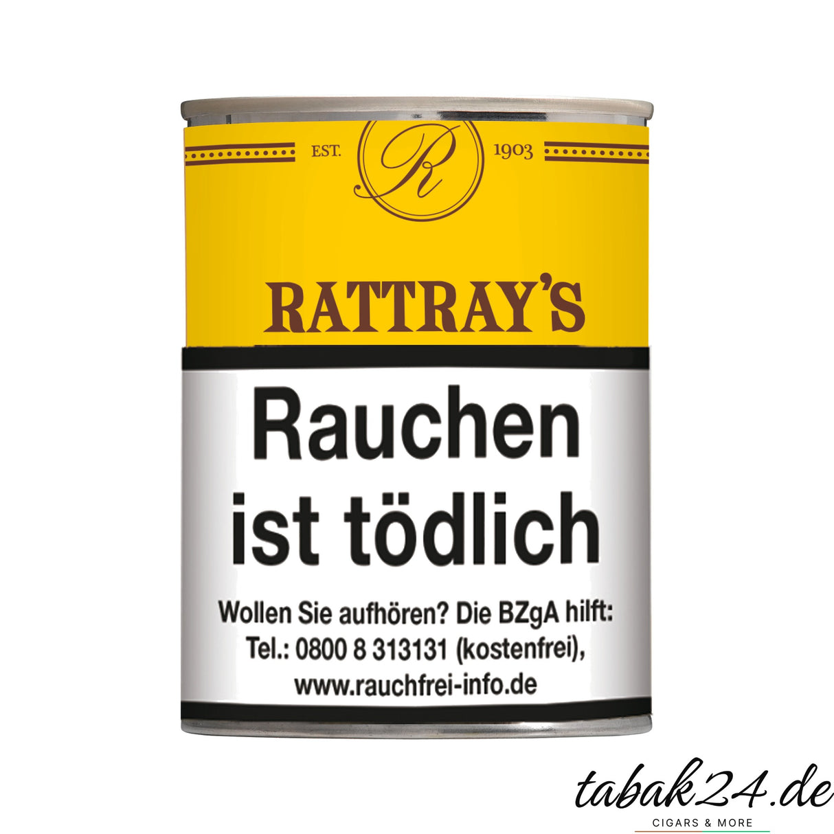 Rattray’s 7 Reserve Pfeifentabak in der runden 100-g-Dose