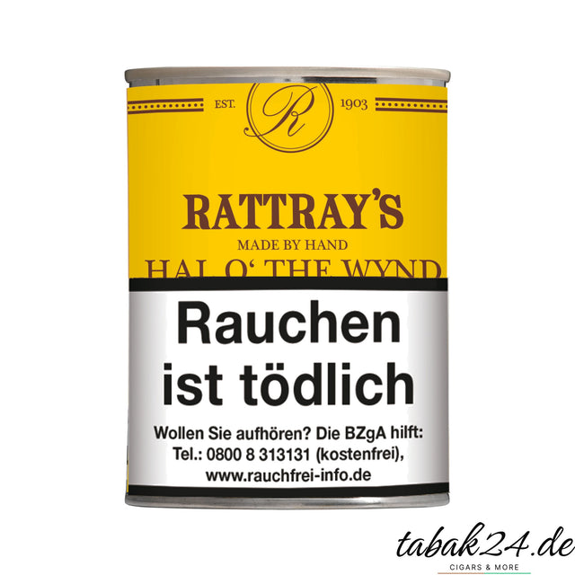 Rattray’s Hal O’ The Wynd Pfeifentabak in der runden 100-g-Dose