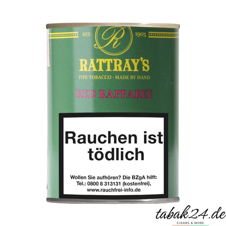 Rattray’s Red Rapparee Pfeifentabak in der runden 100-g-Dose