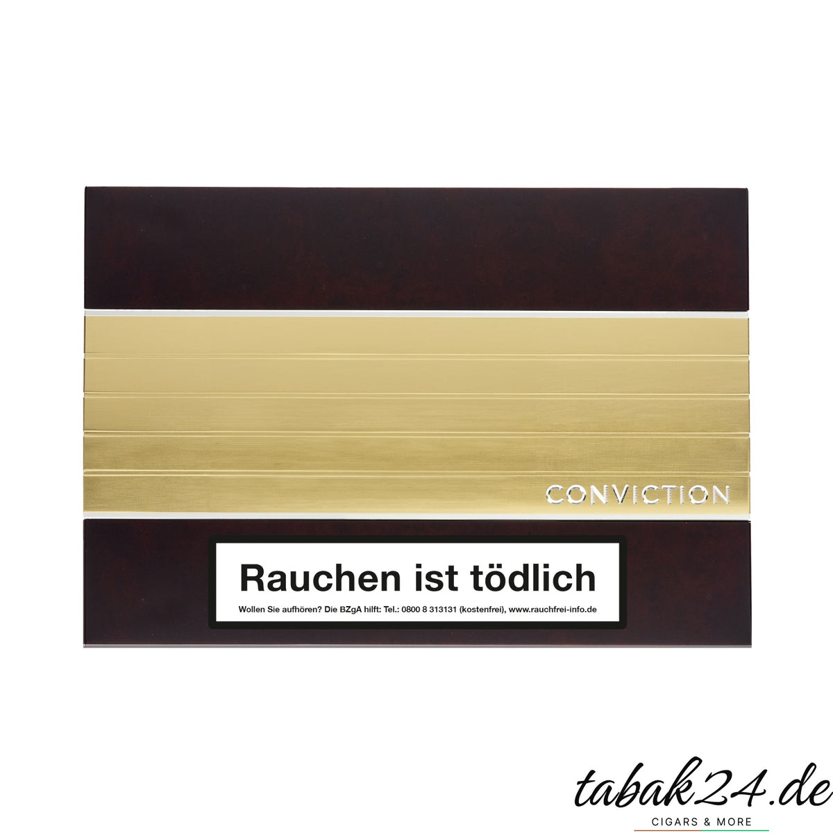 Rocky Patel Conviction Toro - 10er Kiste geschlossen, lackierte Holzkiste