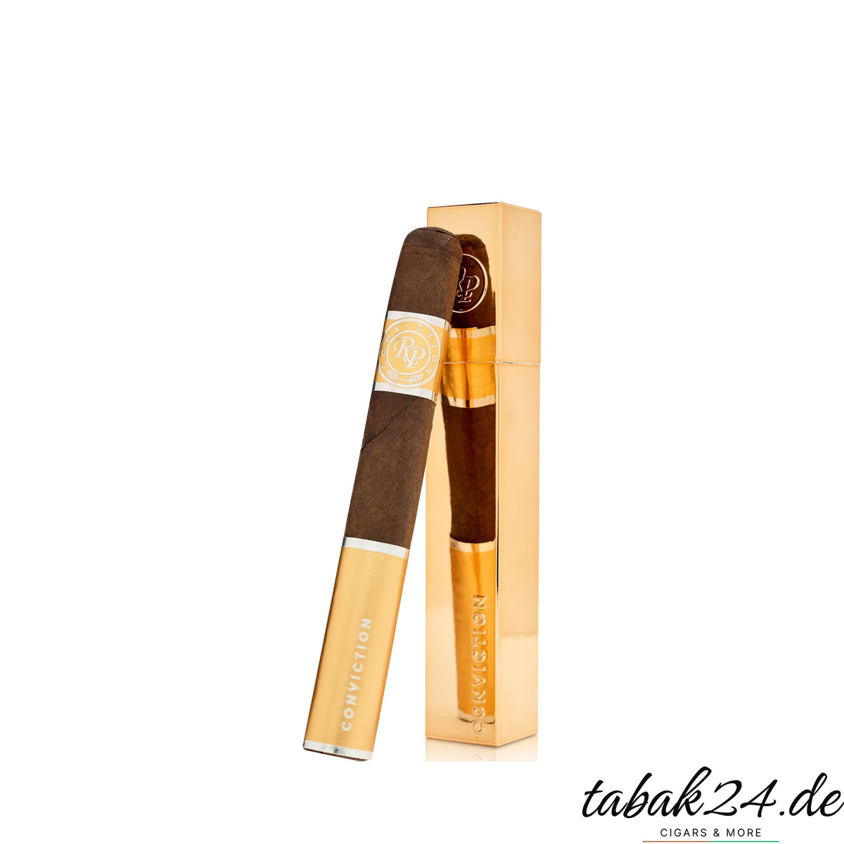 Rocky Patel Conviction Toro - Zigarre mit goldener Tube