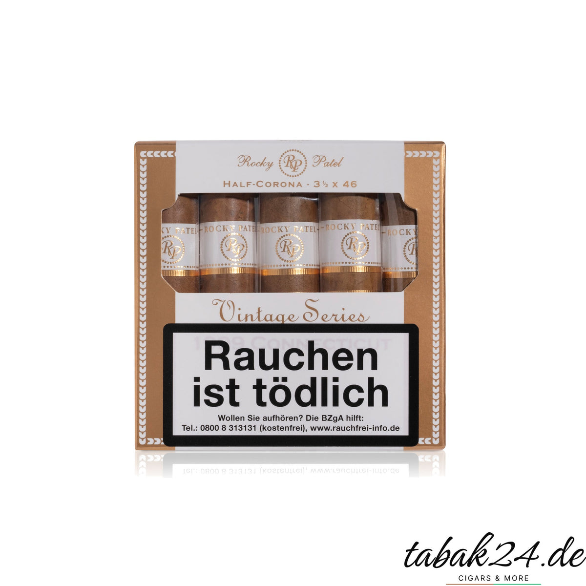 Rocky Patel Vintage 1999 Connecticut Half Corona 5er Pack – Honduras Zigarre