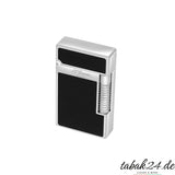S.T. Dupont Le Grand C23010N Schwarz Palladium – geöffnet mit Zündmechanismus