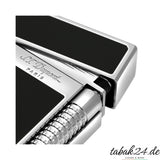 S.T. Dupont Le Grand C23010N Schwarz Palladium – Nahaufnahme Scharnier