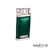 Sillem's Old Boy Pfeifenfeuerzeug 1186G Emaille Grün – Rückseite